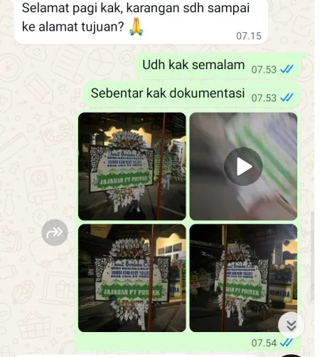 Pengiriman Papan Bunga Selamat Universitas Trisakti