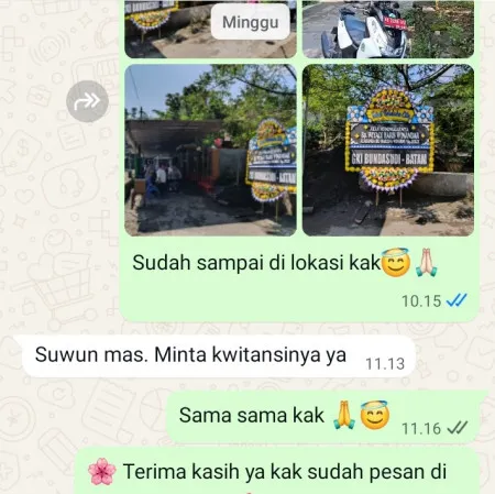Pengiriman Papan Bunga Duka Universitas Trisakti