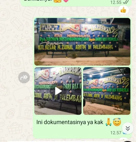 Pengiriman Papan Bunga Duka Universitas Trisakti