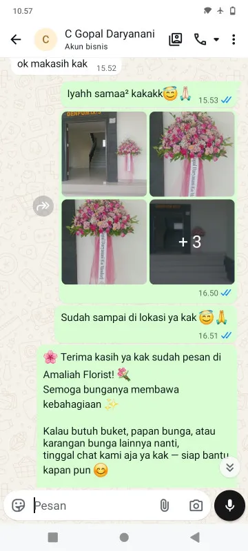Pengiriman Karangan Bunga Universitas Trisakti